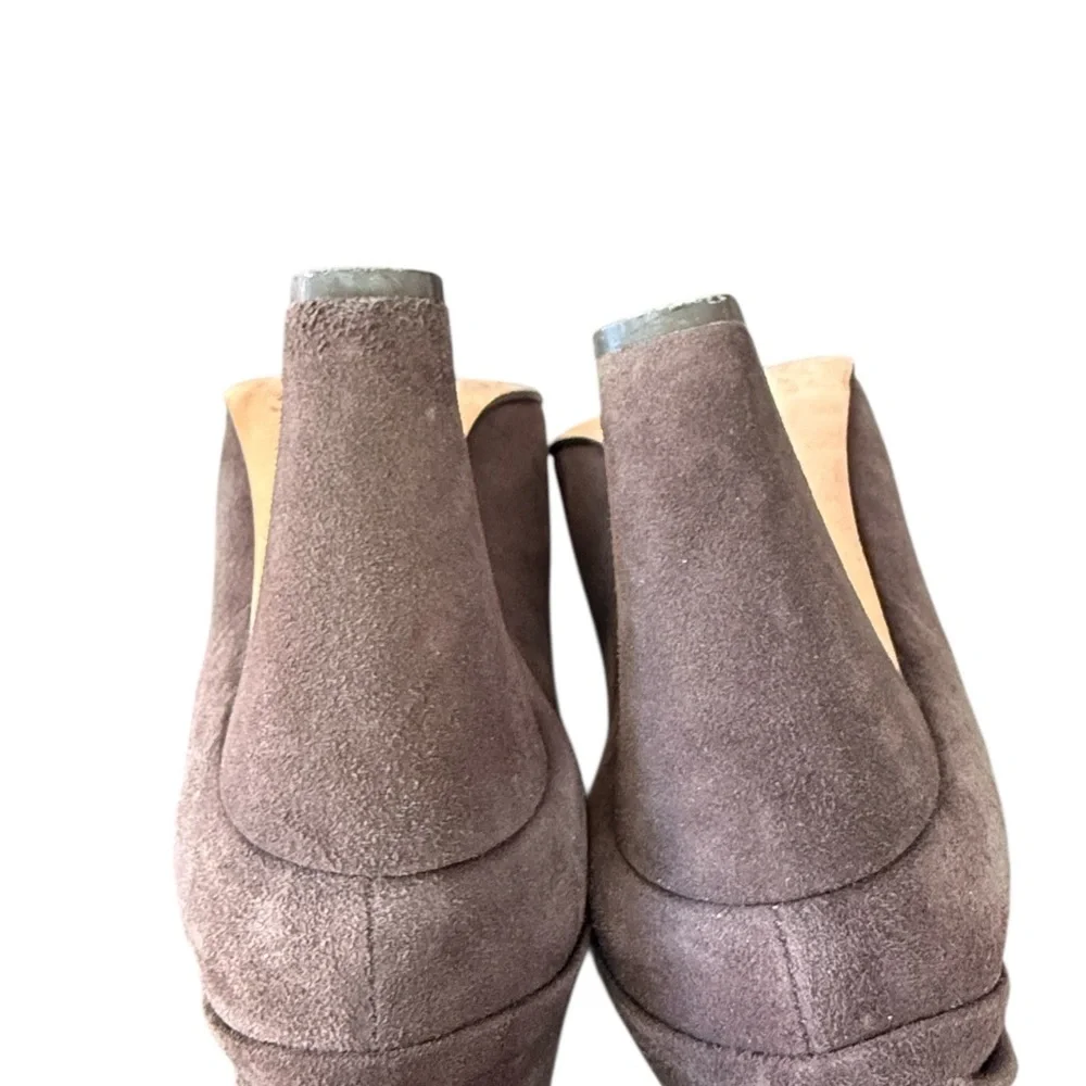 Kate Spade Suede slip on Ankle Booties Size 10M